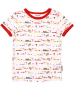 Baba Babywear schattige T-shirt met havenprint