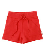 Baba Babywear super cool red pocket shorts