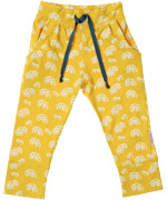 Baba Babywear super coole gele broek met bloemenprint