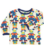 Smafolk adorable clown printed T-shirt for babies