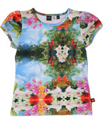 Molo gorgeous tropical flower printed T-shirt