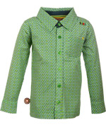4FunkyFlavours groen hemd met geometrische print