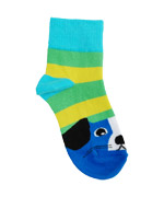 Duns of Sweden schattige blauwe sokken met hondenprint