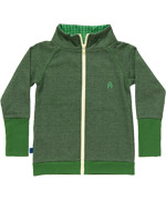 Albababy cool green zipped cardigan