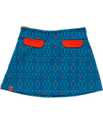 Albababy cool blue skirt with triangle print