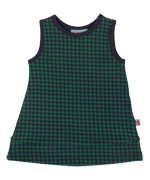Froy & Dind amazing baby dress in black and green jaquard