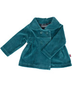 Froy & Dind extremely cute baby jacket in grey velvet