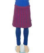 Froy & Dind gorgeous jaquard skirt in red and blue