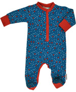 Baba Babywear super cute footed playsuit with hearts