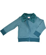 Baba Babywear amazing zipped jacket in denim blue